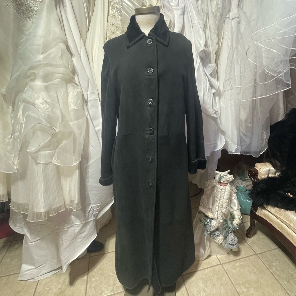Luxurious Lamb Shearling lined coat